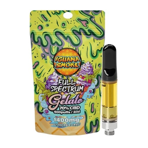 Cartucho desechable CBD Full Spectrum Gelato 70% – 2ml