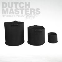 Pot rond noir en tissu Dutch Masters