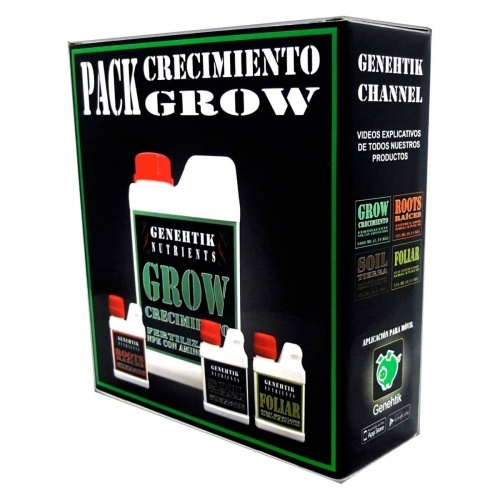 Pack Cultivo Grow Genehtik Nutrients