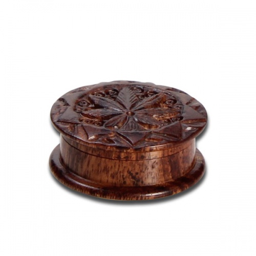 Grinder Madera Palosanto Leaf 35mm
