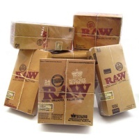 Caixas Papel Raw Natural