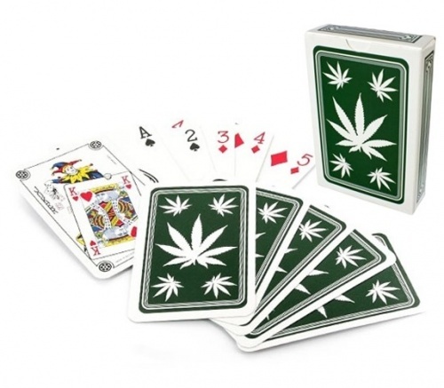 Jeu de cartes Poker Cannabis