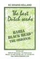 Bahia Black Head Regular
