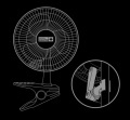 Garden Highpro Clip Fan 5W