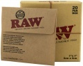 Pacotes para BHO - Ceras Raw Parchment Pouch (20 pacotes)