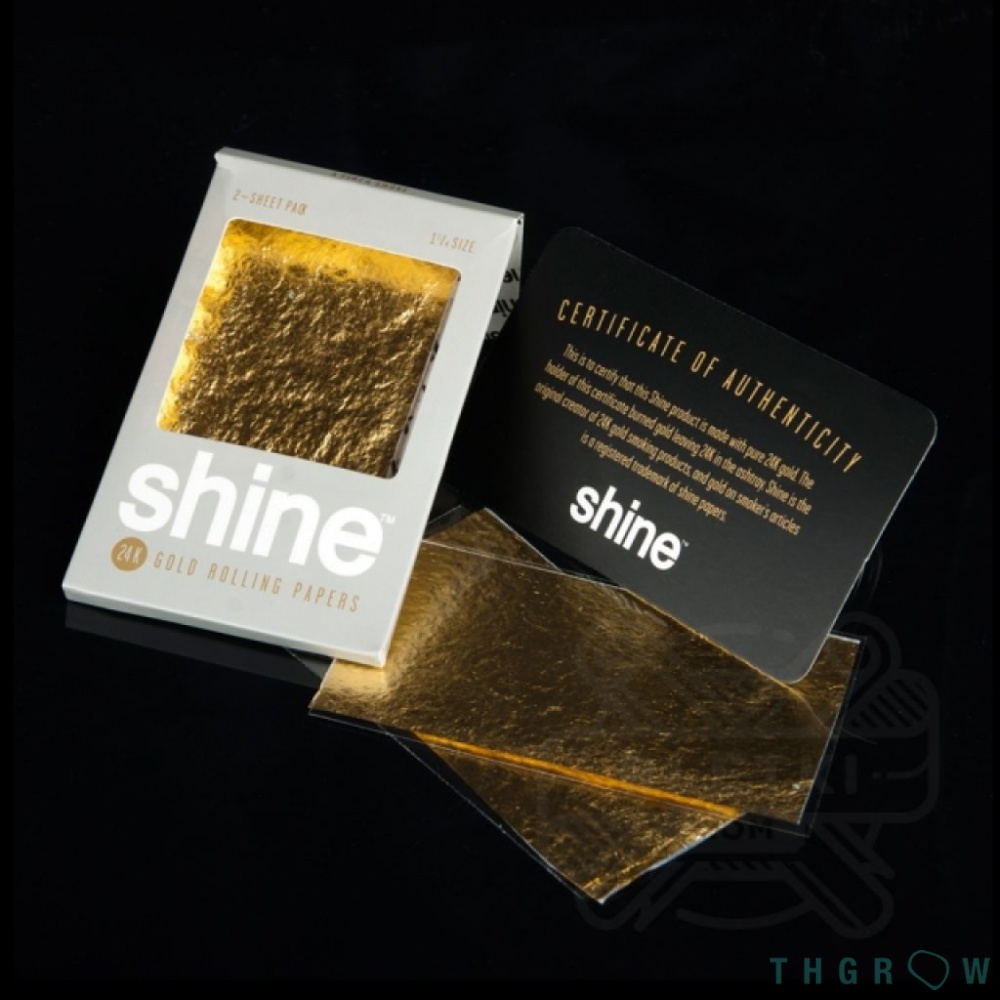 Venta de Papel de Fumar de Oro 24K Shine - La Huerta Grow Shop