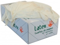 Guantes de Látex Clase 1 (Caja 100 unidades)