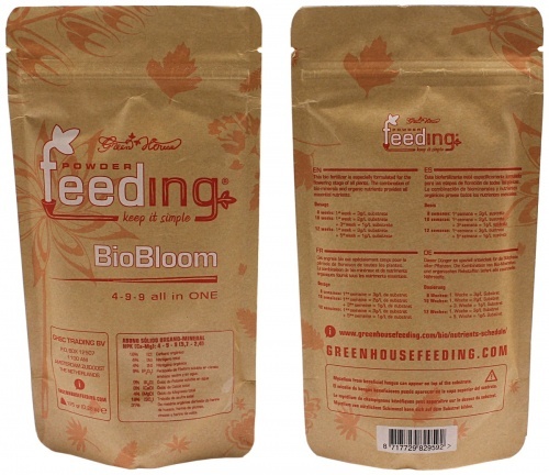 BioBloom Powder Feeding