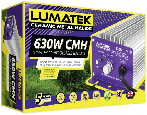 Balastro Controlable Lumatek 630W DE CMH