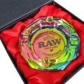 Cenicero Cristal Raw Rainbow