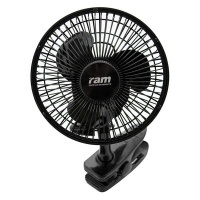 Ventilador Clip Fan RAM Ajustable 15 cm 15 w