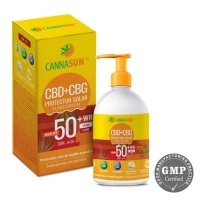 Protetor solar 50SPF CBD+CBG 150ml Cannasun
