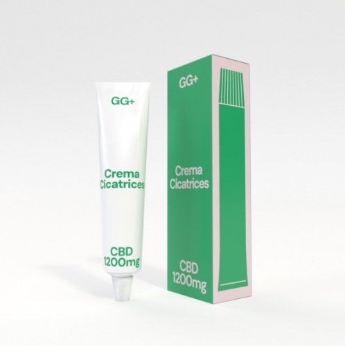 Crema para cicatrices CBD 1200 mg