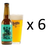 1 Pack 6 Cervejas Cânhamo Hiena (apenas península e Baleares) 