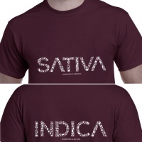 Camiseta Indica / Sativa - L